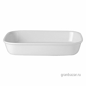 Блюдо д/запек.прямоугольное «Симплисити Вайт»; фарфор; H=52,L=355,B=305мм; белый Steelite 1101 0331