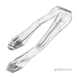 Щипцы д/льда к емкостям 2100307/08; пластик; L=16,B=5см; прозр. Borgonovo  66608099S
