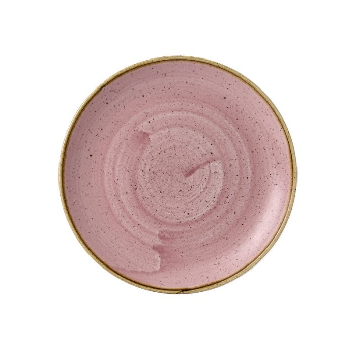 Тарелка мелкая без борта Stonecast 217мм Petal Pink CHURCHILL SPPSEVP81