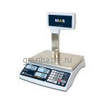 Весы электронные торговые со стойкой Mas MR1-15P