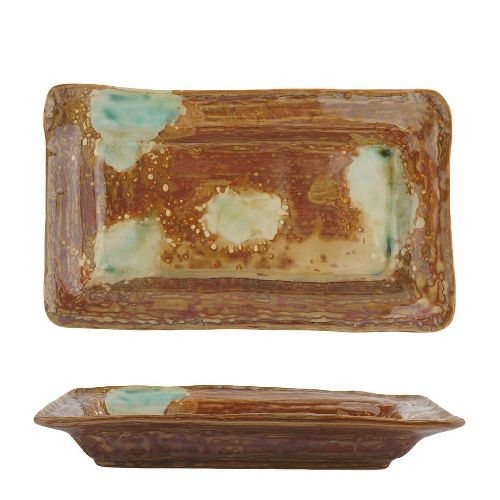 Блюдо прямоугольное Light Brown Frutti di Mare 250*150 мм h35 мм P.L. Proff Cuisine B240130525-2406A