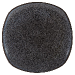 Тарелка квадратная ROCK фарфор, 290x290 мм, h 23 мм, коричневый Porland 184427 ROCK