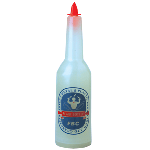 Бутылка для флейринга «Пробар»; абс-пластик; 1л; D=80, H=300мм; фосфоресц. Prohotel JW-BFG-Fluo