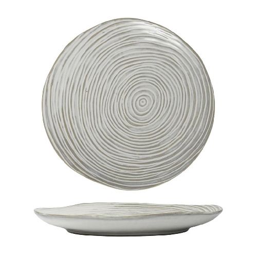 Тарелка Gray Whirlpool Frutti di Mare 250 мм h30 мм P.L. Proff Cuisine QB23156002