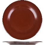 Тарелка мелкая «Шоколад»; фарфор; D=260мм, H=20мм; тем.корич. Борисовская Керамика ФРФ88800137