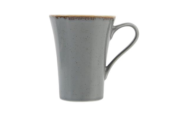 Кружка DARK GREY фарфор, 340 мл, d 91 мм, h 116 мм, серый Seasons Porland 424736 темно-серый