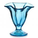 Креманка "Энжой"; стекло; 120мл D=100, H=115мм;синий  Pasabahce 51068/b/blue