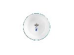 Салатник Vaso Piccolo 110 мм, кант зеленый, Porland DS20
