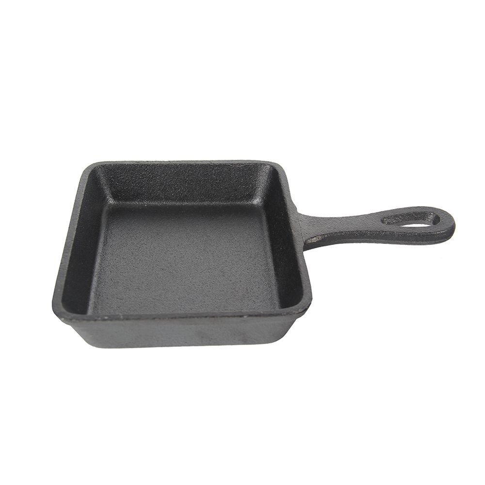 Сковорода порционная прямоугольная 130х110 мм, чугун, P.L. Proff Cuisine 12712 (кор=40шт)