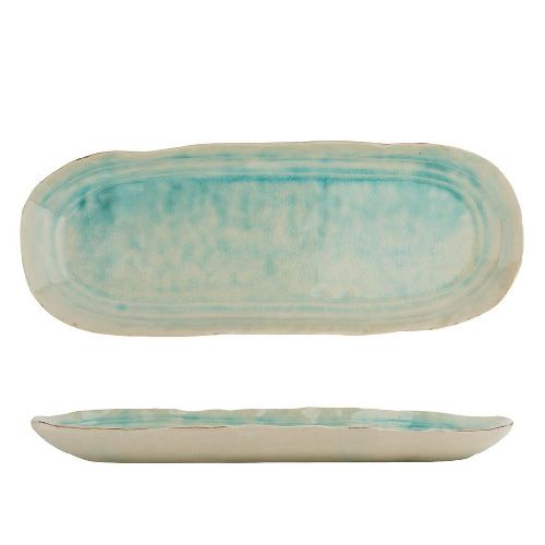 Блюдо овальное Sea Blue Frutti di Mare 325х125 мм h25 мм P.L. Proff Cuisine QB23132004 [1]