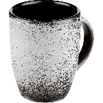 Чашка чайная «Млечный путь»; фарфор; 300мл; D=80мм, H=105мм; белый, черный Борисовская Керамика ФРФ88806553