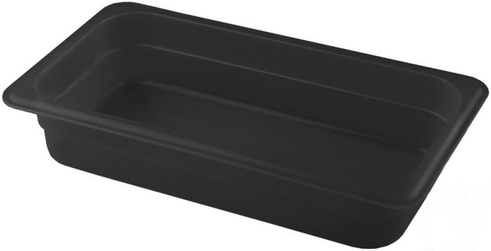 Гастроемкость GN1/3-65 полипропилен черная Gastromix