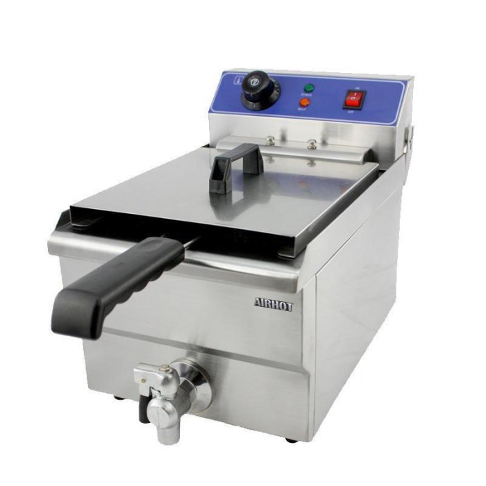 Фритюрница AIRHOT EF16 с краном