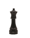 Мельница для специй "королева" бук лакированный, h 230 мм, цвет черный Bisetti 33716