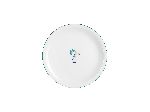 Тарелка мелкая Vaso Piccolo 260 мм, кант зеленый, Porland DS18