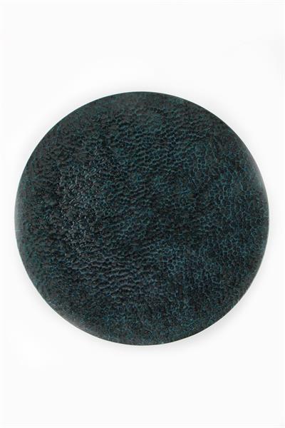 Тарелка плоская MOSS фарфор, d 280 мм, h 30 мм, тёмно-зелёный Porland 187828 MOSS