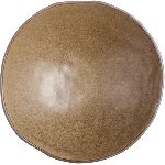 Салатник «Грасп» керамика 0.87л D=220 H=76 мм коричнев. Kunstwerk 20730/brown