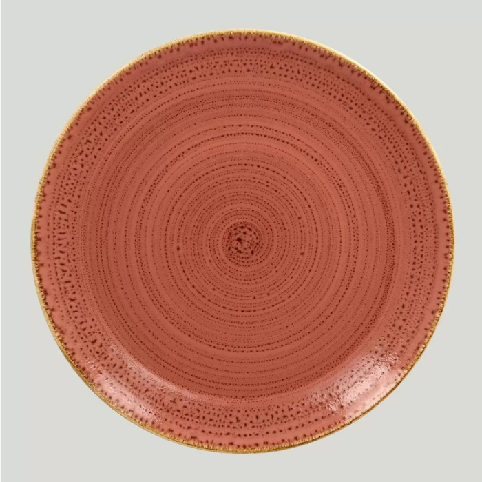 Тарелка Porcelain Twirl Coral плоская 280 мм RAK TWNNPR28CO