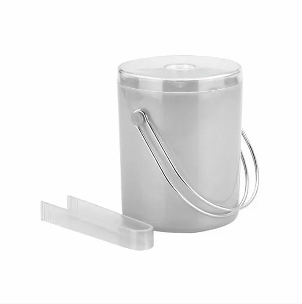 Ведерко для льда BarWare + щипцы 1,75 л, поликарбонат P.L. Proff Cuisine 