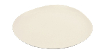 Тарелка Rodin ассиметричная d=300 мм., плоская, фарфор молочно-белый, Gural Porcelain GBSRD30DU00