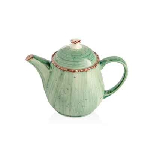 Чайник Avanos Green фарфоровый (675мл)67.5cl., фарфор, цвет зелёный, Gural Porcelain GBSEO02DM50YS