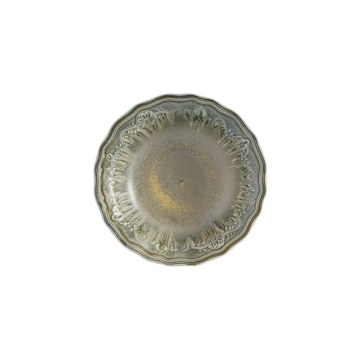 Салатник Ardena d=180 мм. 450 мл. h=40 мм. зеленый, волнистый край Bonna /1/12/ ARDGR18KS
