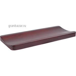 Подставка п/полотенце; дерево; H=1,L=18.5,B=7.5см; бордо ProHotel 19-0398B-1