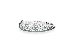 Тарелка для сыра Hammered d 210 мм h 40 мм, стекло, прозрачная, ArdaCam