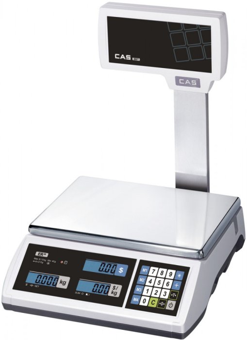 Весы торговые  CAS ER JR-30CBU