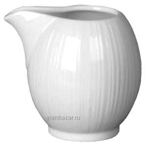 Молочник «Спайро»; фарфор; 120мл; D=33,H=70,L=80,B=60мм; белый Steelite 9032 C734