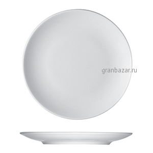Тарелка мелкая «Опшенс»; фарфор; D=28,H=8см; белый Bauscher 71 1228