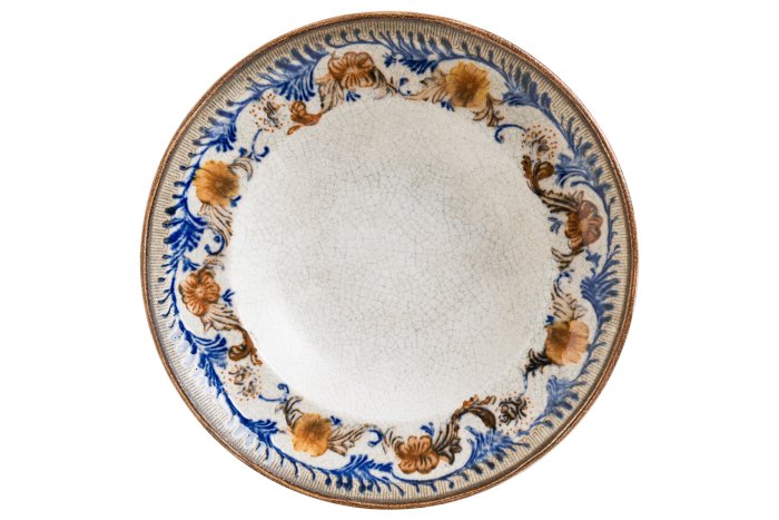 Тарелка глубокая Retro Floral 400 мл d240 мм h52 мм форма Гурмэ Bonna F-RTFGRM24CK