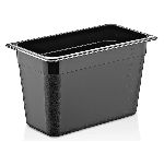 Гастроемкость 1/3 h=200 мм. 6,5 л. п/п черная /1/18/ Gastroplast GNPP-13200/B