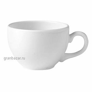 Чашка чайная «Монако Вайт»; фарфор; 225мл; D=9,H=6,L=12см; белый Steelite 9001 C189