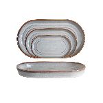 Блюдо Evolution Mont Blanc 180*98 мм h26 мм овальное P.L. Proff Cuisine 11010-off white