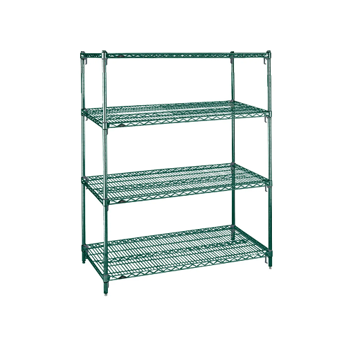 Zinc Plating underneath with Green Anti-bacterial Epoxy Coating (Vistex)