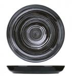 Тарелка мелкая «Маренго» керамика; D=26,H=2.5см; черный, серый; Борисовская Керамика МАР00011197