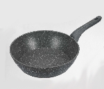 Сковорода глубокая (индукция) 260х70 мм. Regent Inox Linea Granito