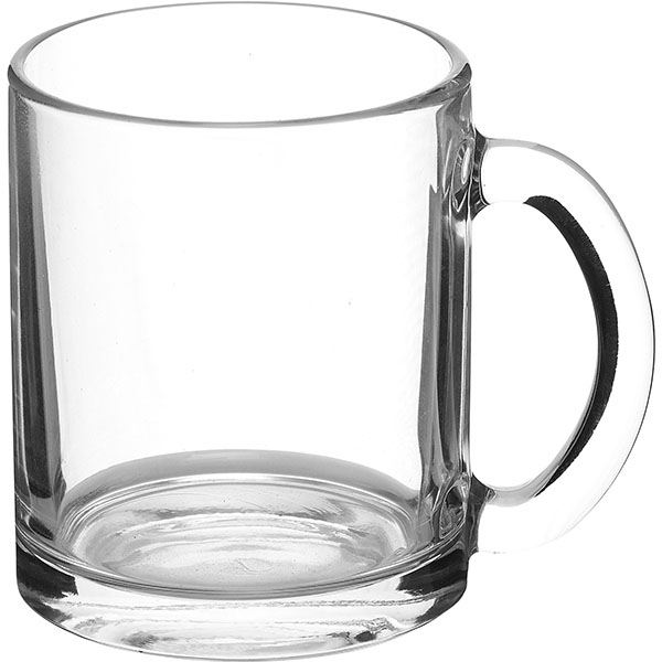 Кружка «Чайная» стекло; 320мл; D=113,H=94мм; прозр. ОСЗ 1208