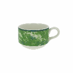 Чашка RAK Porcelain Peppery круглая штабелируемая 230 мл, зеленый цвет BACU23PGN