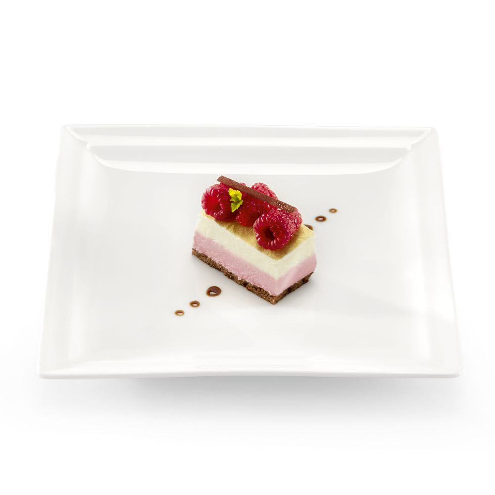 Тарелка квадратная плоская RAK Porcelain Classic Gourmet 240 мм CLSP24