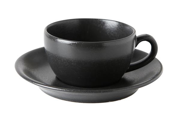 Чашка BLACK фарфор, 250 мл, d 96 мм, h 55 мм, черный Seasons Porland 322125 черный