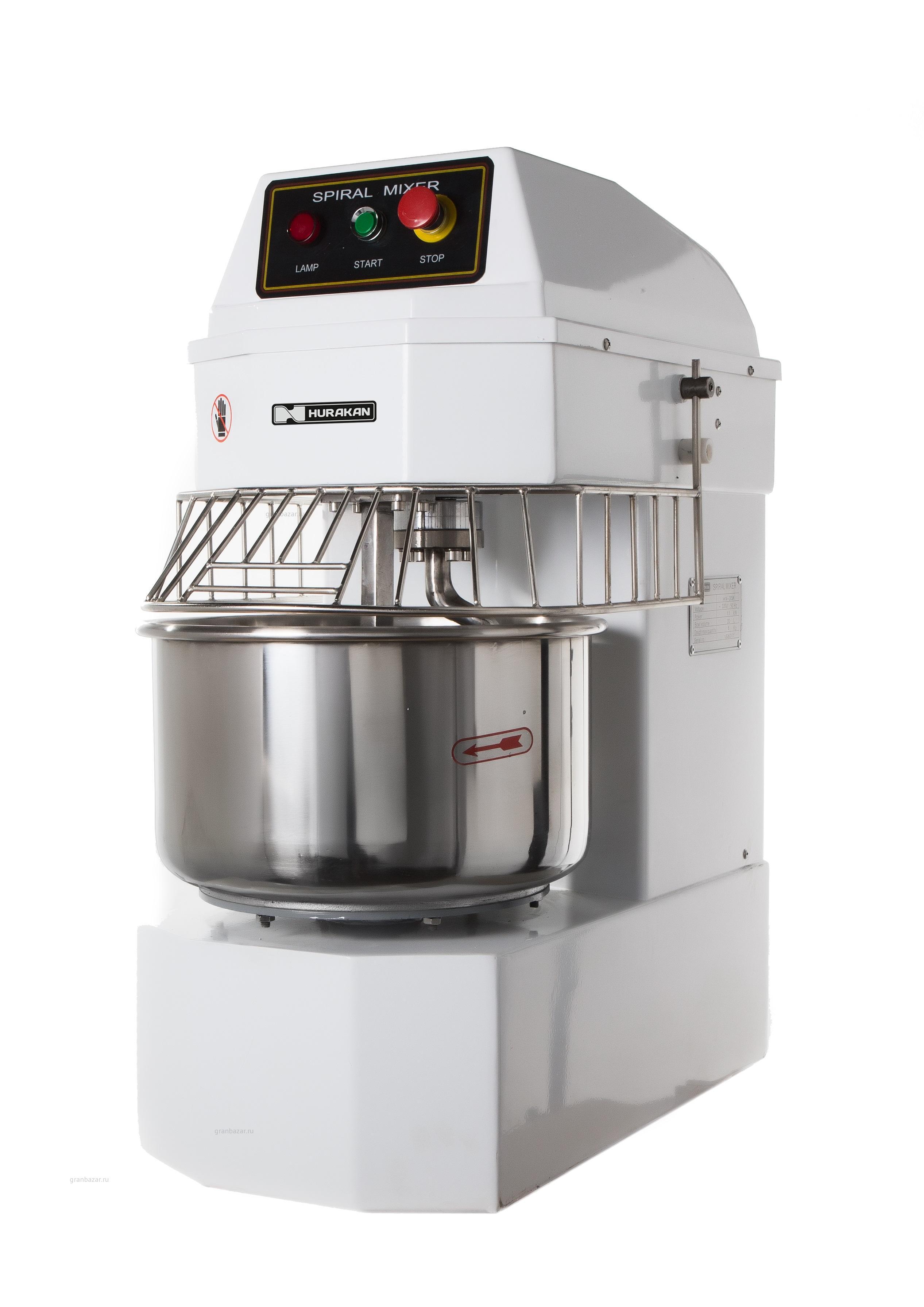 Тестомес спиральный  Hurakan HKN-30SN2V