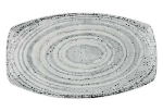 Тарелка прямоугольная Natura фарфор, l 230 мм, белый Porland 114423 NATURA