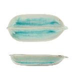 Блюдо овальное Sea Blue Frutti di Mare 328х150 мм h45 мм 2 секции P.L. Proff Cuisine QB23172008 [1]