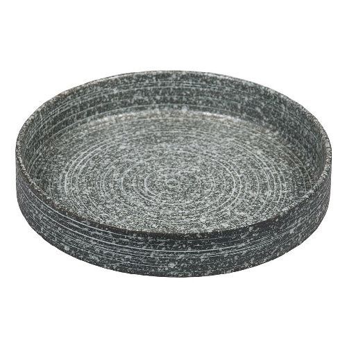 Тарелка с бортом Glossy Stone Untouched Taiga 250 мм h45 мм глазурь P.L. Proff Cuisine 16-172-2GSB/F