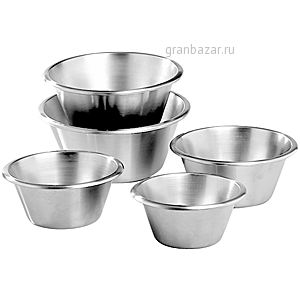 Миска; сталь нерж.; 2л; D=20,H=10см; металлич. MATFER 702620