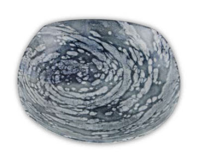 Салатник глубокий VORTEX фарфор, d 220 мм, h 40 мм синий Porland 194421 VORTEX