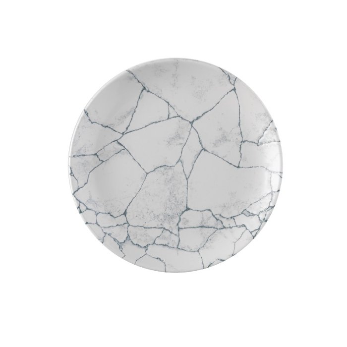 Тарелка мелкая без борта Studio Prints Kintsugi 260мм Pearl Grey Churchill KTPGEV101