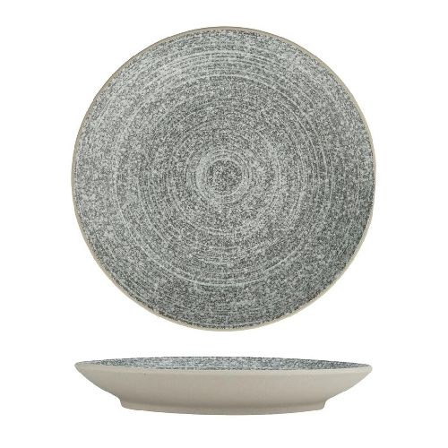 Тарелка Glossy Stone Untouched Taiga d 224 мм h35 мм глазурь P.L. Proff Cuisine 17-236 GSB-STONE B